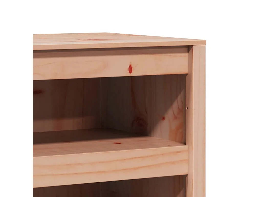 Armoire de cuisine Chêne brun 106 x 55 x 64 cm Pin massif