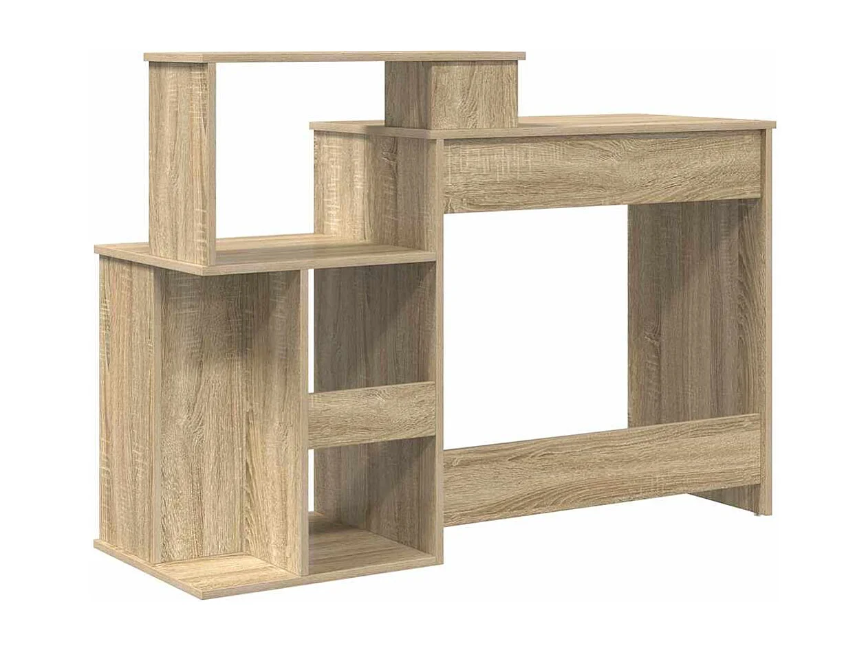 Schreibtisch Sonoma-Eiche 120,5 x 44 x 88,5 cm Holzwerkstoff