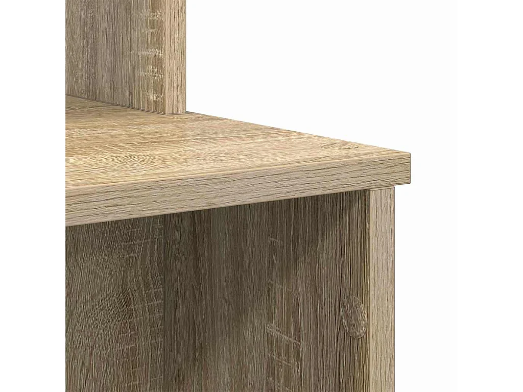 Schreibtisch Sonoma-Eiche 120,5 x 44 x 88,5 cm Holzwerkstoff