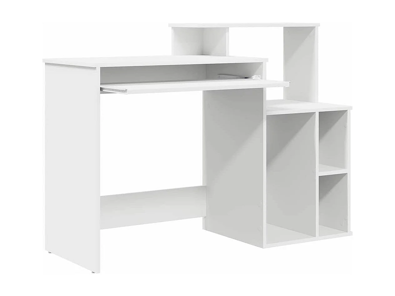 Scrivania Bianco 120,5 x 44 x 88,5 cm Legno multistrato