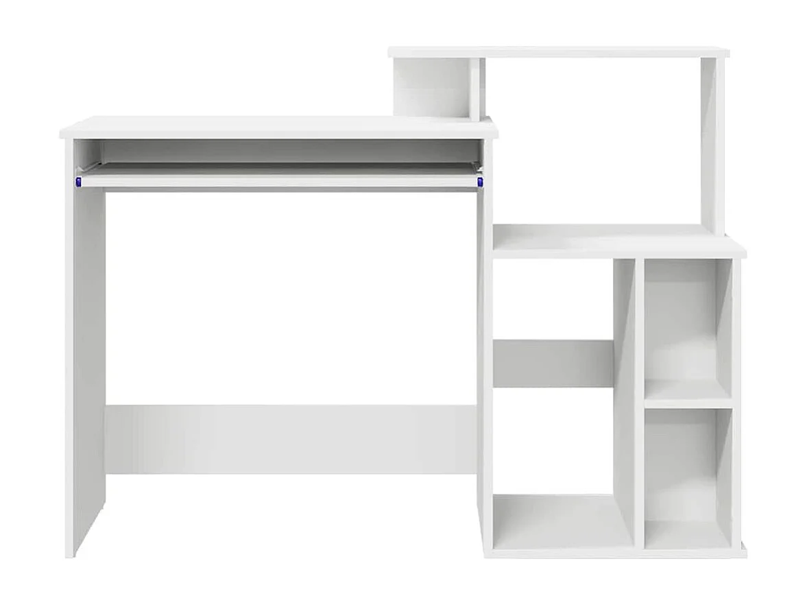 Scrivania Bianco 120,5 x 44 x 88,5 cm Legno multistrato