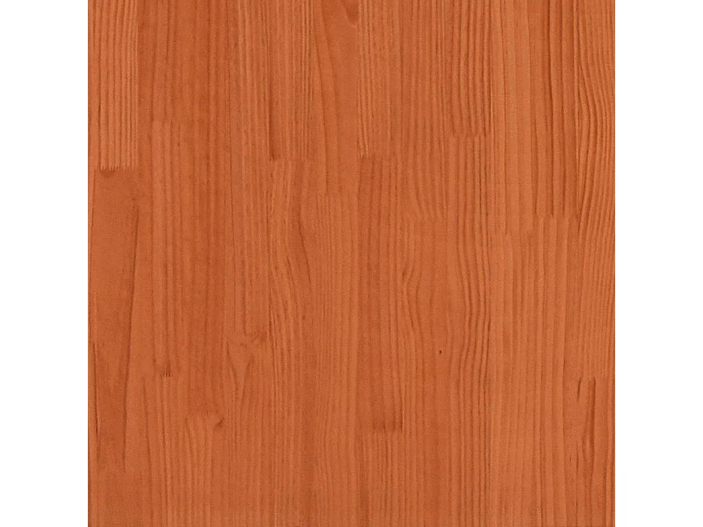 Estrutura cama c/ gavetas 135x190 cm pinho maciço castanho-mel