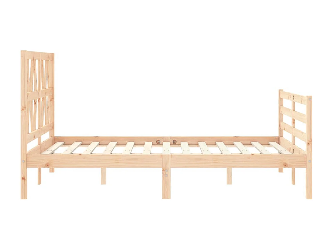 Giroletto con Testiera Small Double in Legno Massello