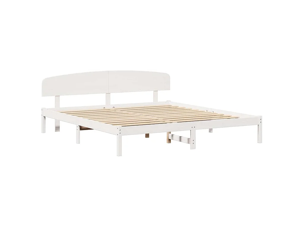 Estructura de cama 180 x 200 cm Madera de pino macizo