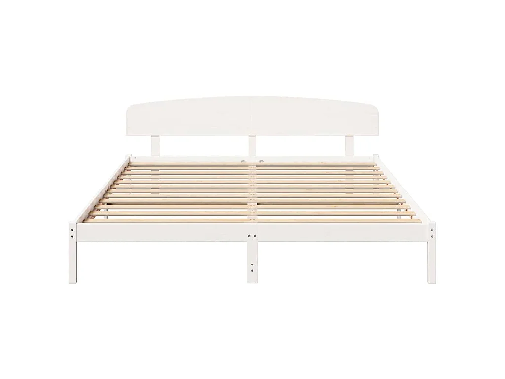 Estructura de cama 180 x 200 cm Madera de pino macizo