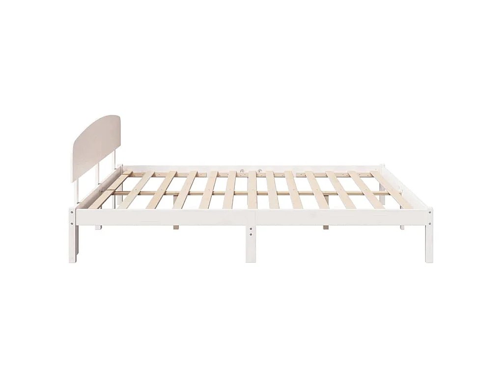 Estructura de cama 180 x 200 cm Madera de pino macizo