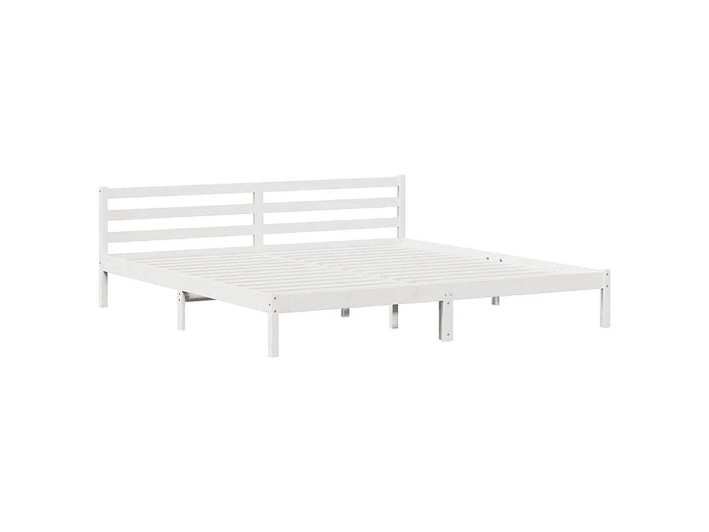 Estructura de cama con cabecera 215,5 x 185,5 x 69,5 cm