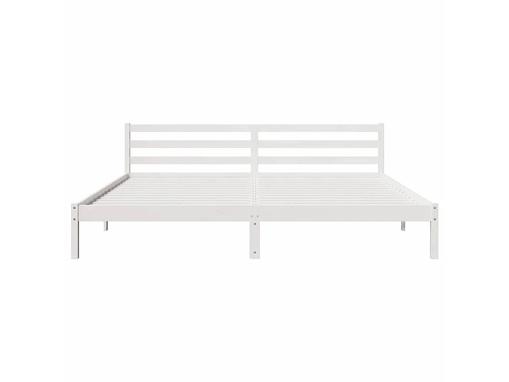 Estructura de cama con cabecera 215,5 x 185,5 x 69,5 cm