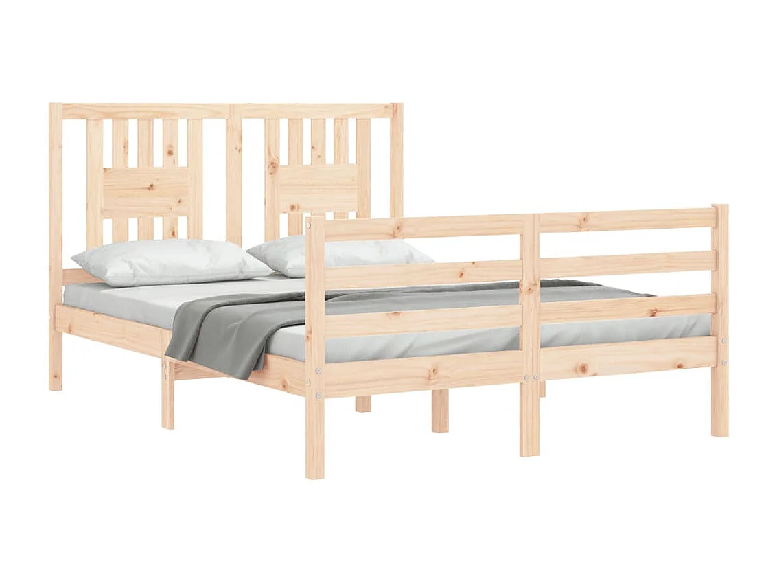 Giroletto con Testiera Small Double in Legno Massello