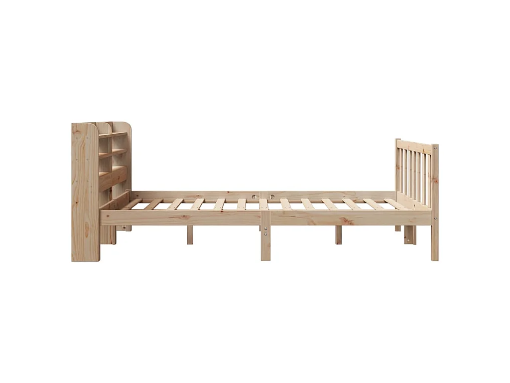 Massivholzbett ohne Matratze 160x200 cm Kiefernholz