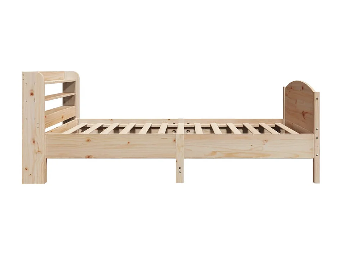 Cama sem colchão 90x200 cm madeira de pinho maciça
