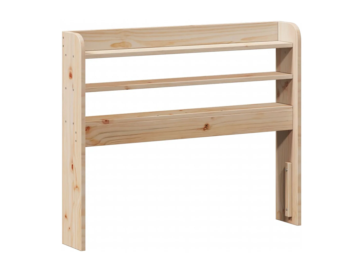 Cadre de lit avec tête de lit 75x190 cm bois de pin massif