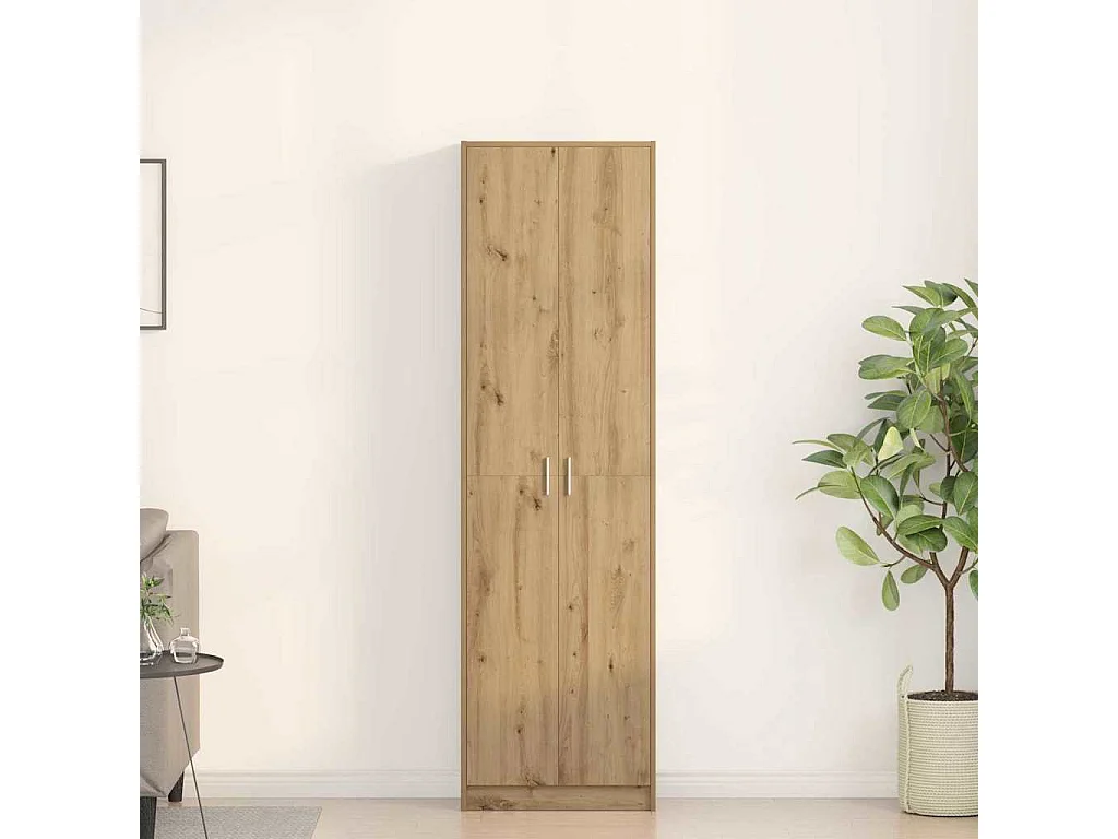Kledingkast Artisan Eiken 55 x 25 x 189 cm Bewerkt hout