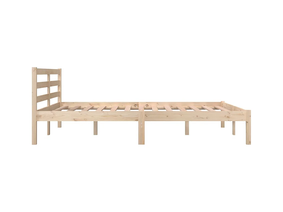 Giroletto in Legno Massello di Pino 120x190cm Small Double