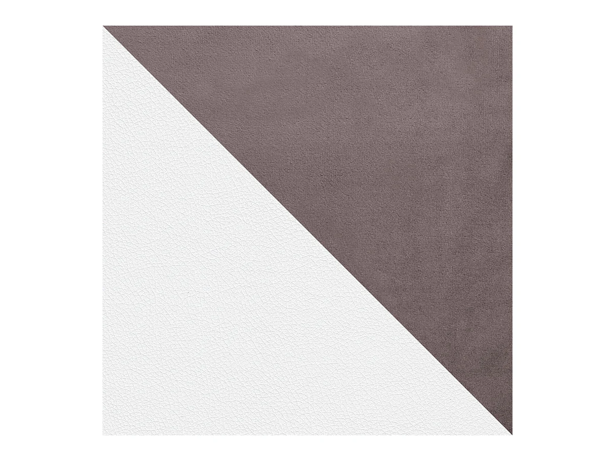 Cama continental Baltimore 166, Solteiro, Roxo, Couro Ecológico