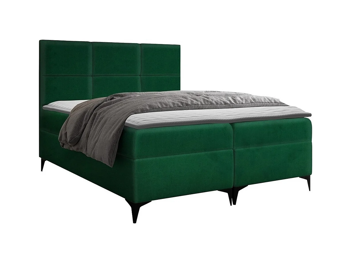 Cama continental Baltimore 133, Continental, Doble, Verde, 200x200, Tapiz, Somieres,