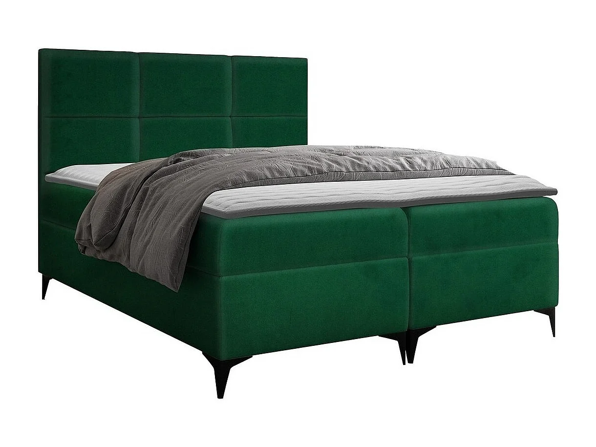 Cama continental Baltimore 133, Continental, Doble, Verde, 200x200, Tapiz, Somieres,