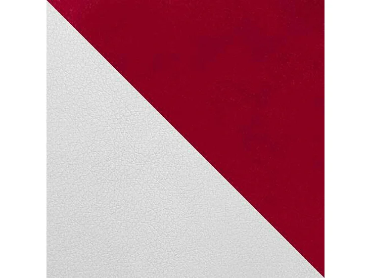 Lit continental Baltimore 168, Continental, Unique, Rouge, 80x200, Tissu|Faux cuir, 92cm