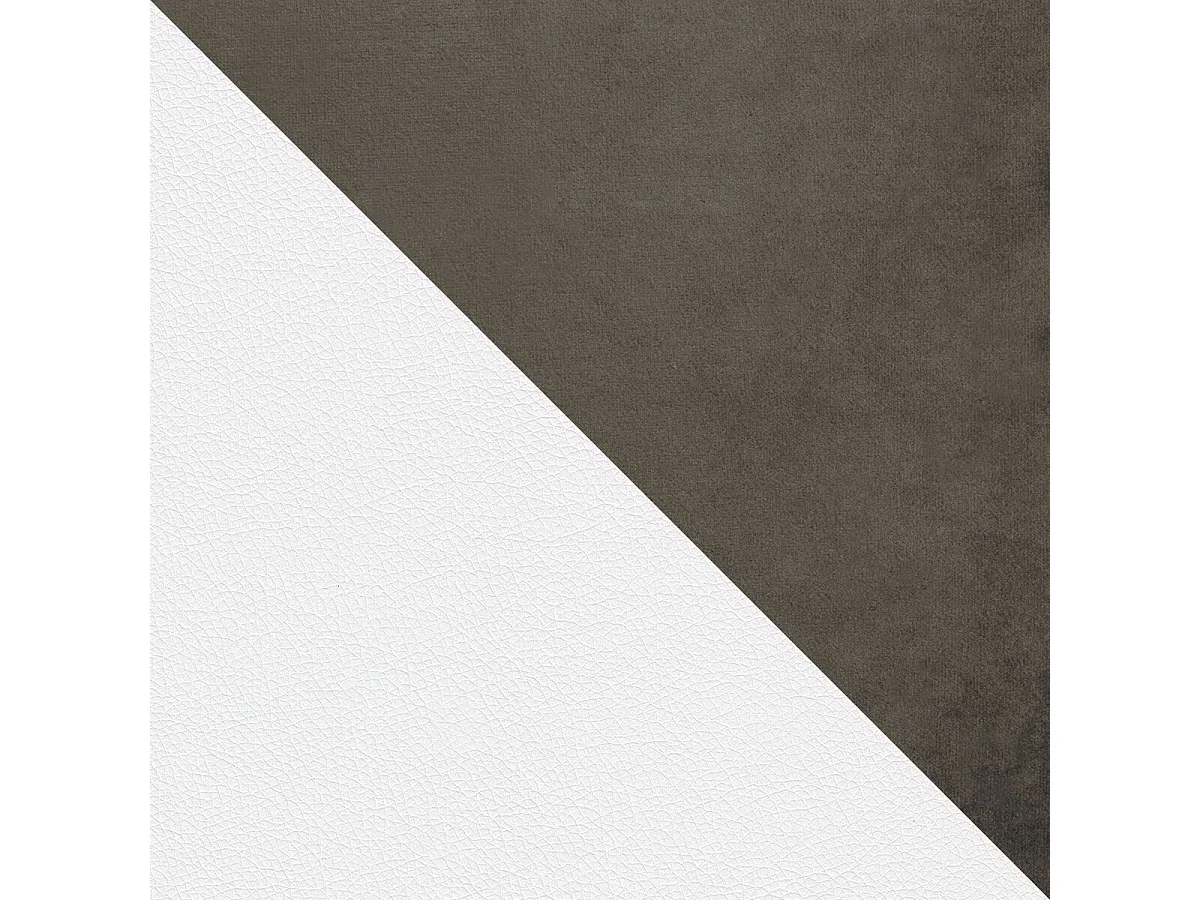 Lit continental Baltimore 166, Continental, Unique, Gris, 80x200, Tissu|Faux cuir, 88cm