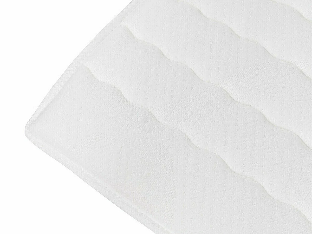 Cama continental Baltimore 173, Continental, Branco, Eco couro