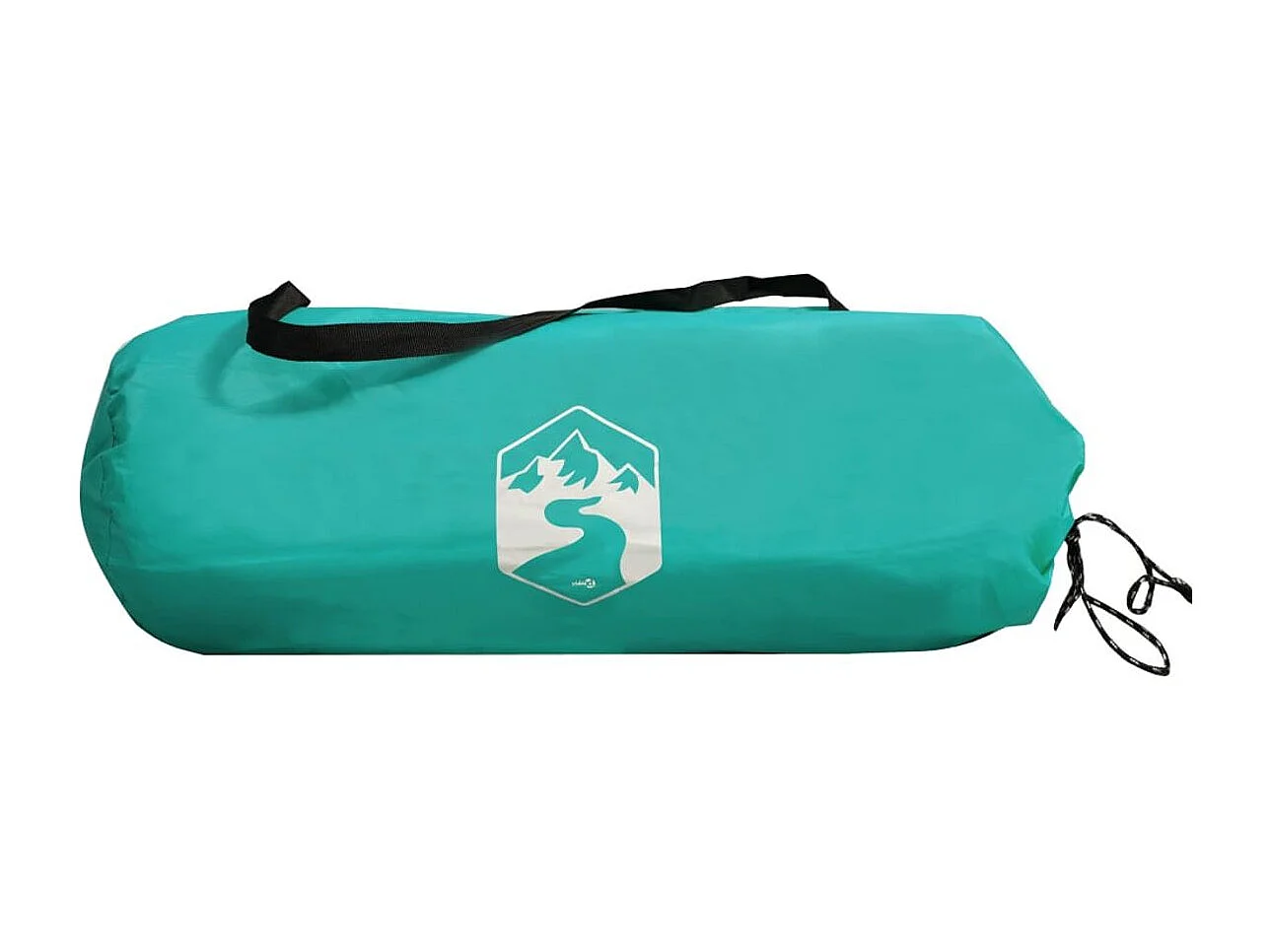 Tienda de playa Taiffa tafetán verde 170-148x274x178 cm