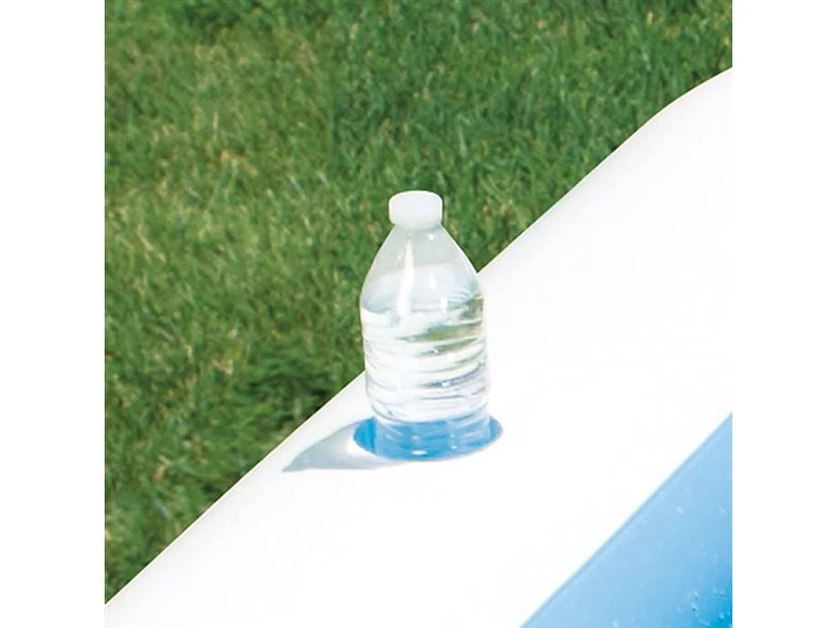 Piscina hinchable octogonal 1430L azul Ø279x51 cm