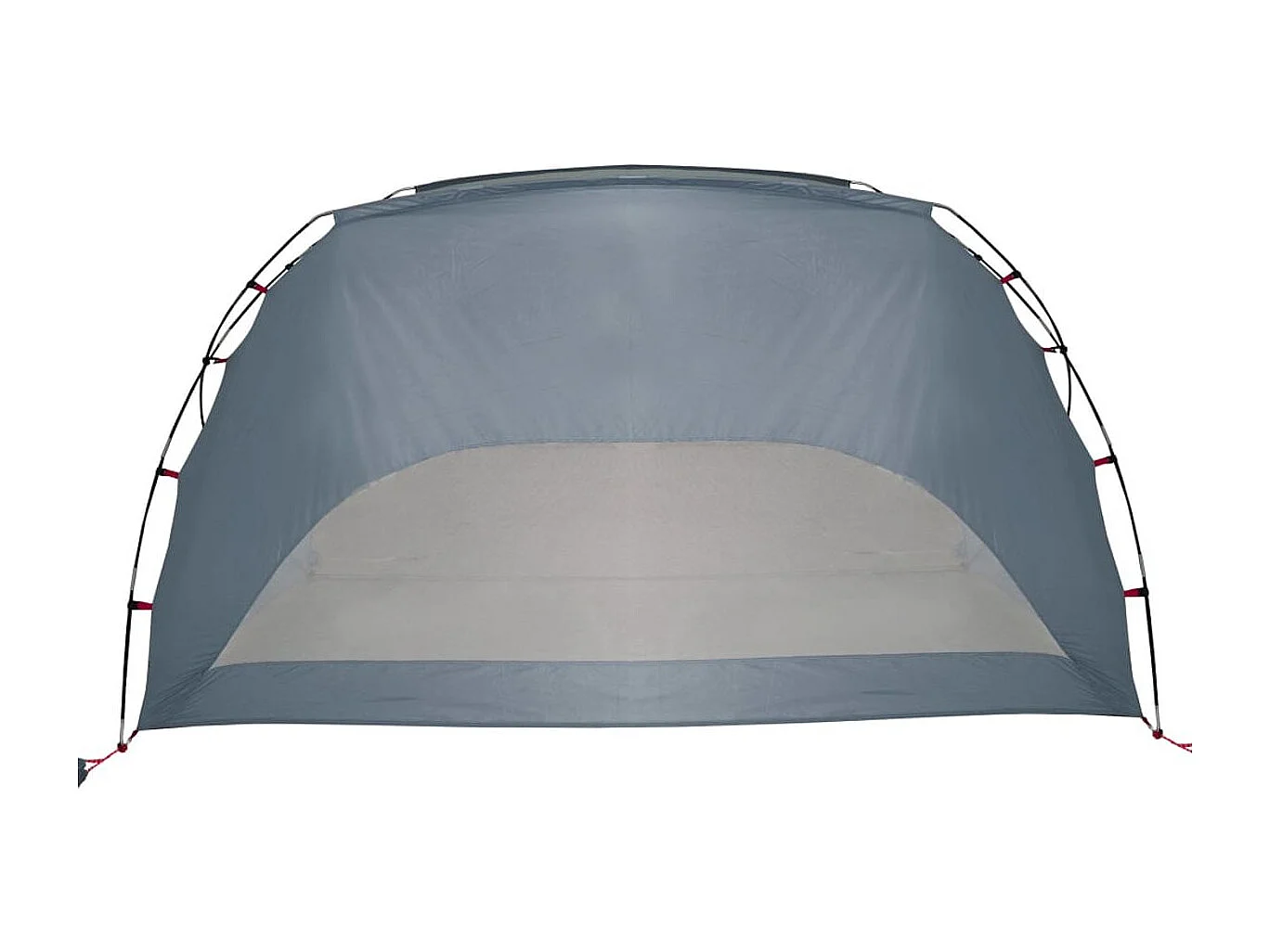 Tienda de playa Taiffa tafetán gris 170-148x274x178 cm