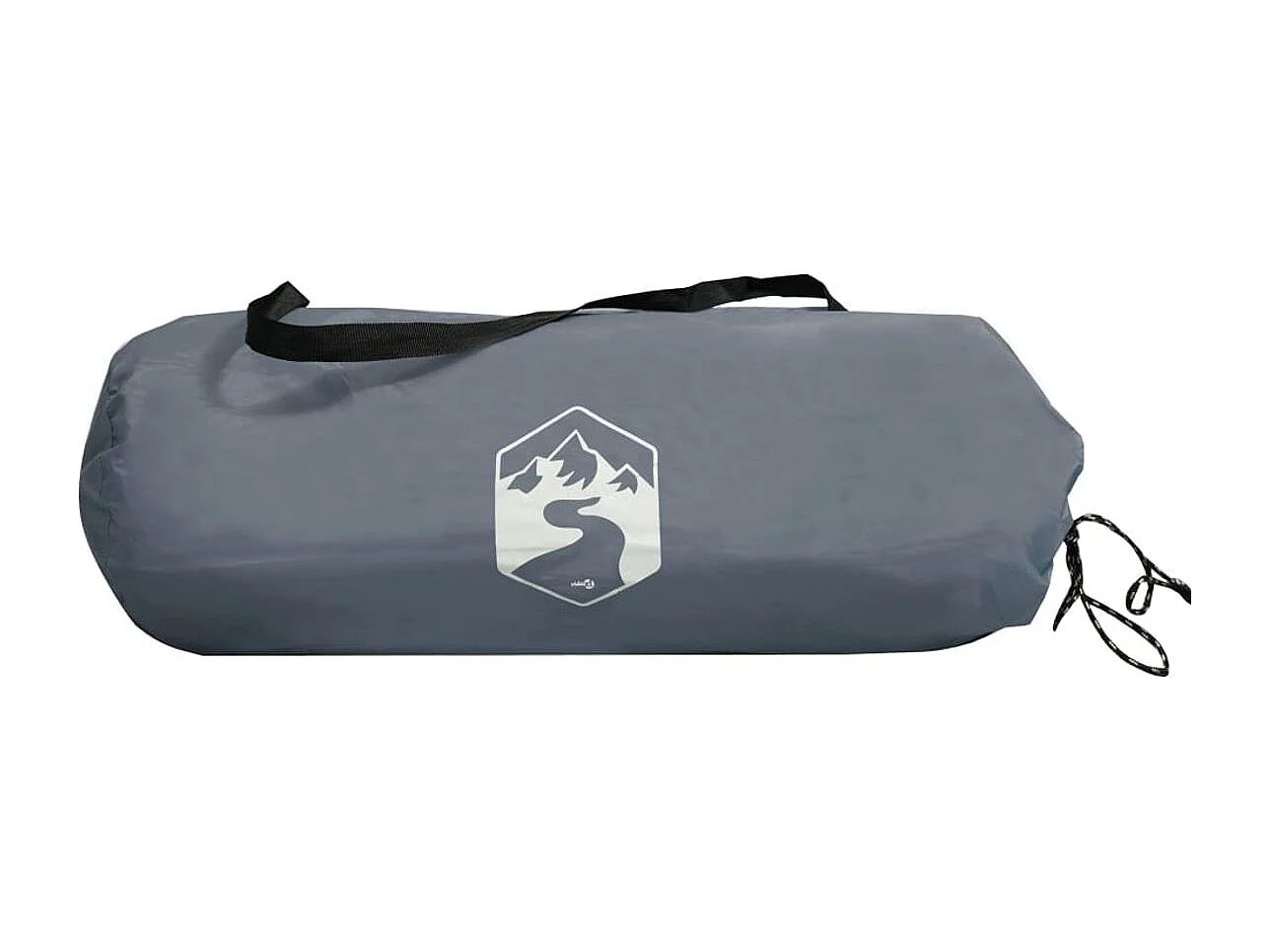 Tienda de playa Taiffa tafetán gris 170-148x274x178 cm