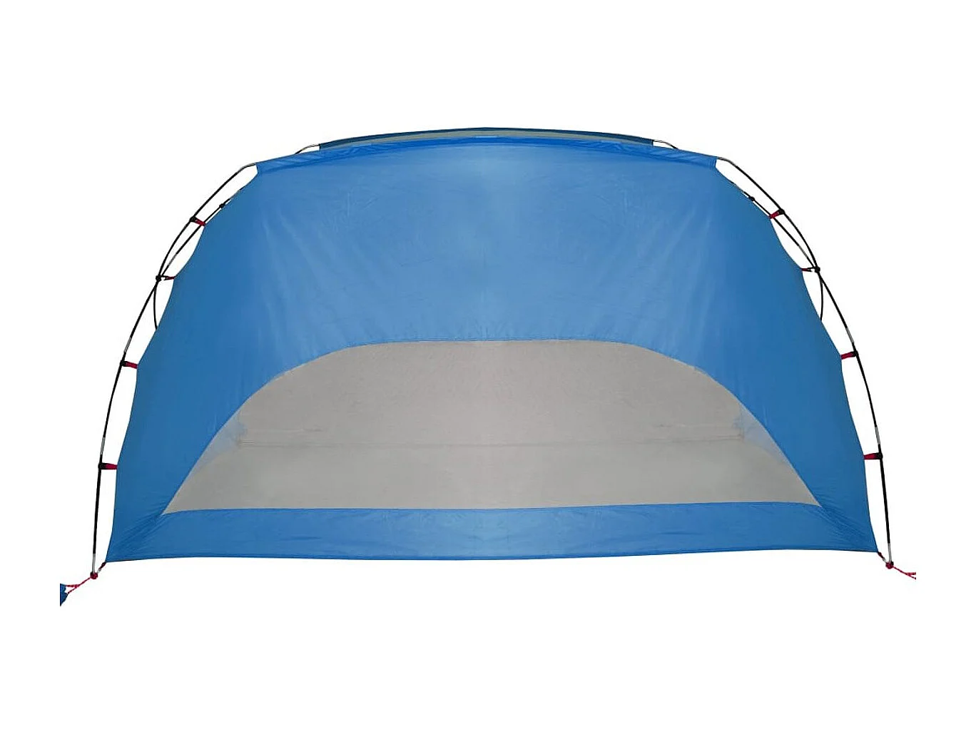 Tienda de playa Taiffa tafetán azul 170-148x274x178 cm