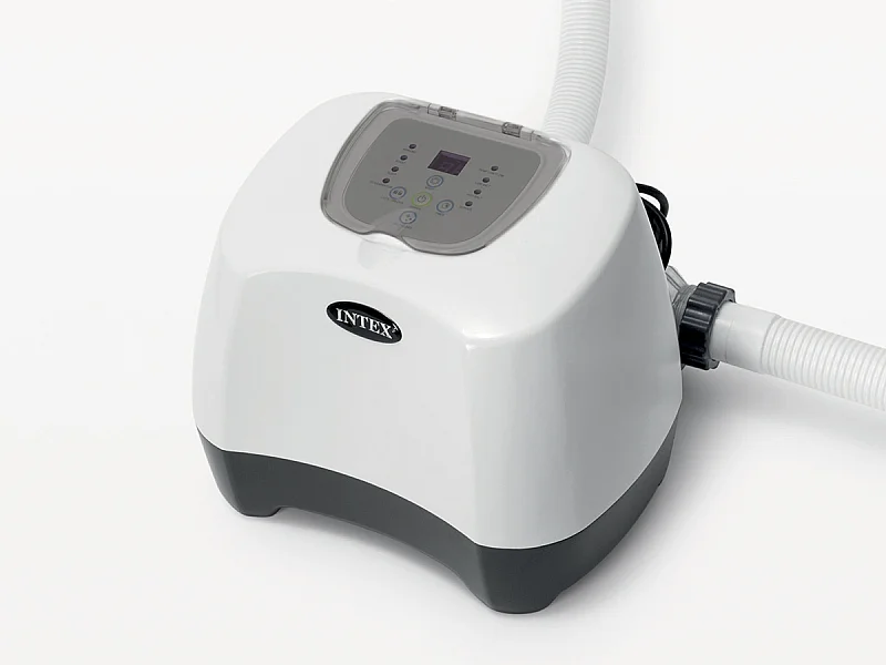 Clorador salino Intex QZ1100 125W 11g/h para piscinas de hasta 56800L blanco