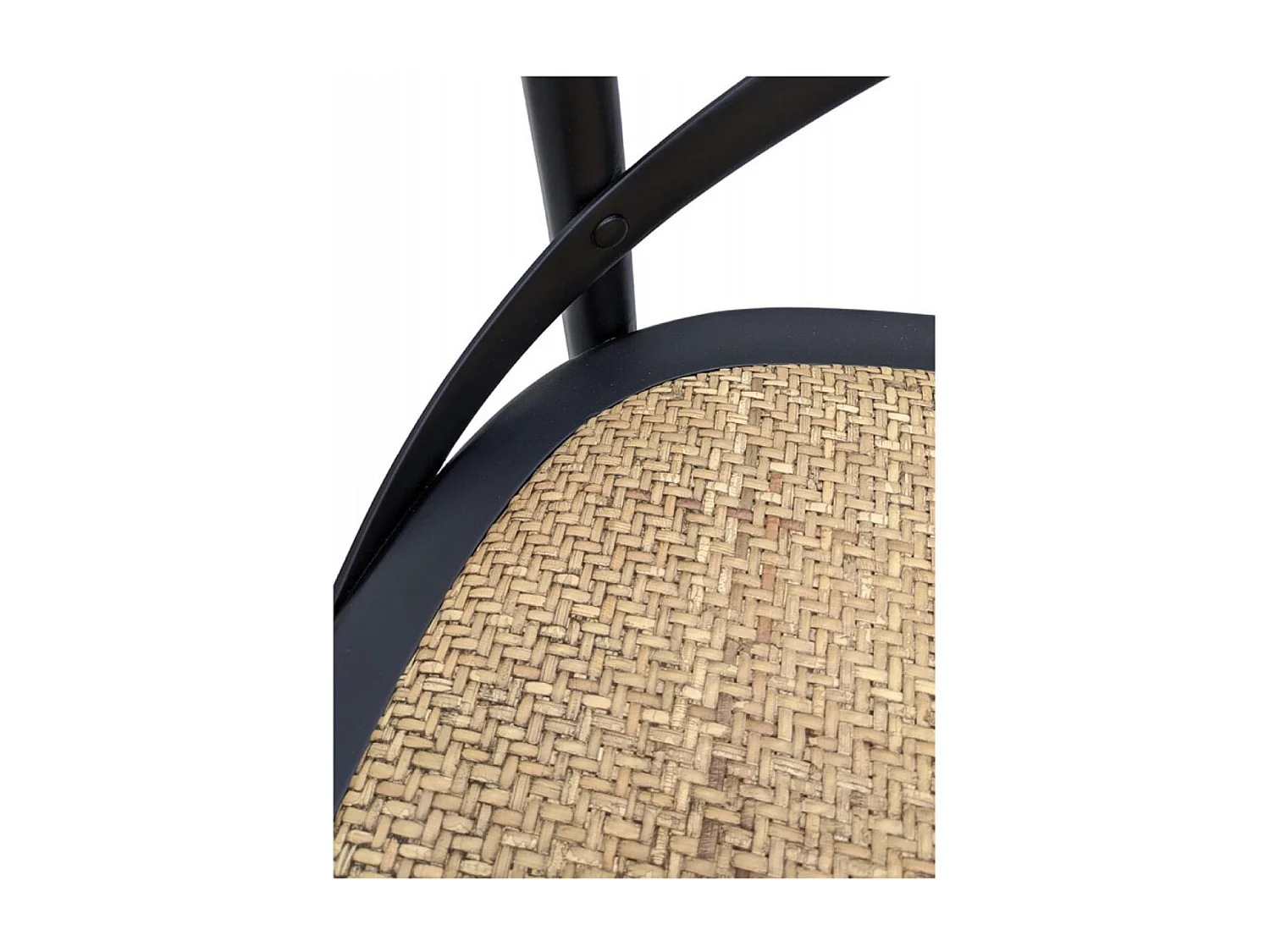 Chaise haute bistrot Bois Noir - Ressources Interior's