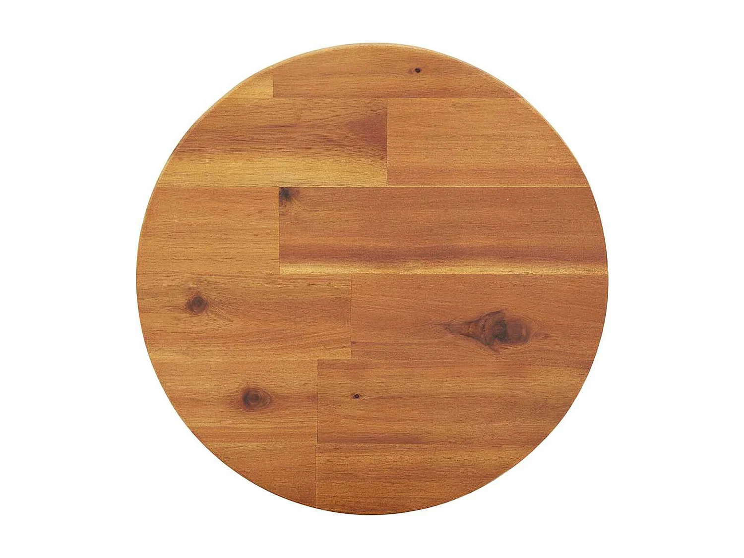 Tabourets de bar lot de 6 bois d'acacia solide