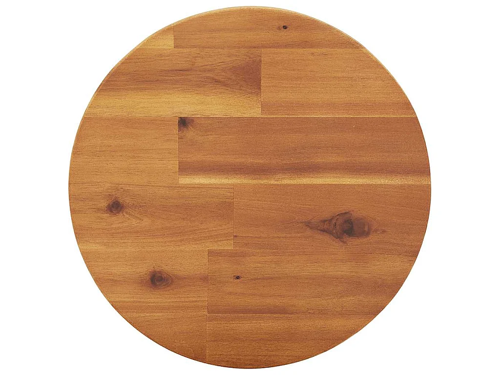 Sgabelli da Bar 6 pz in Legno Massello di Acacia