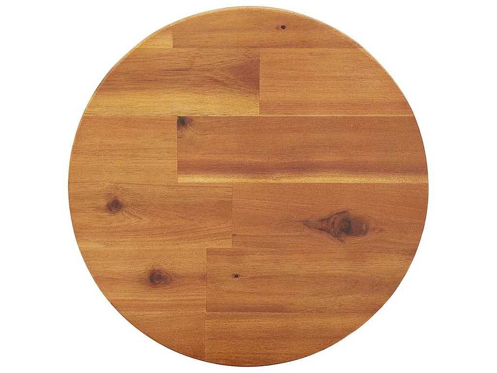 Tabourets de bar lot de 2 bois d'acacia massif