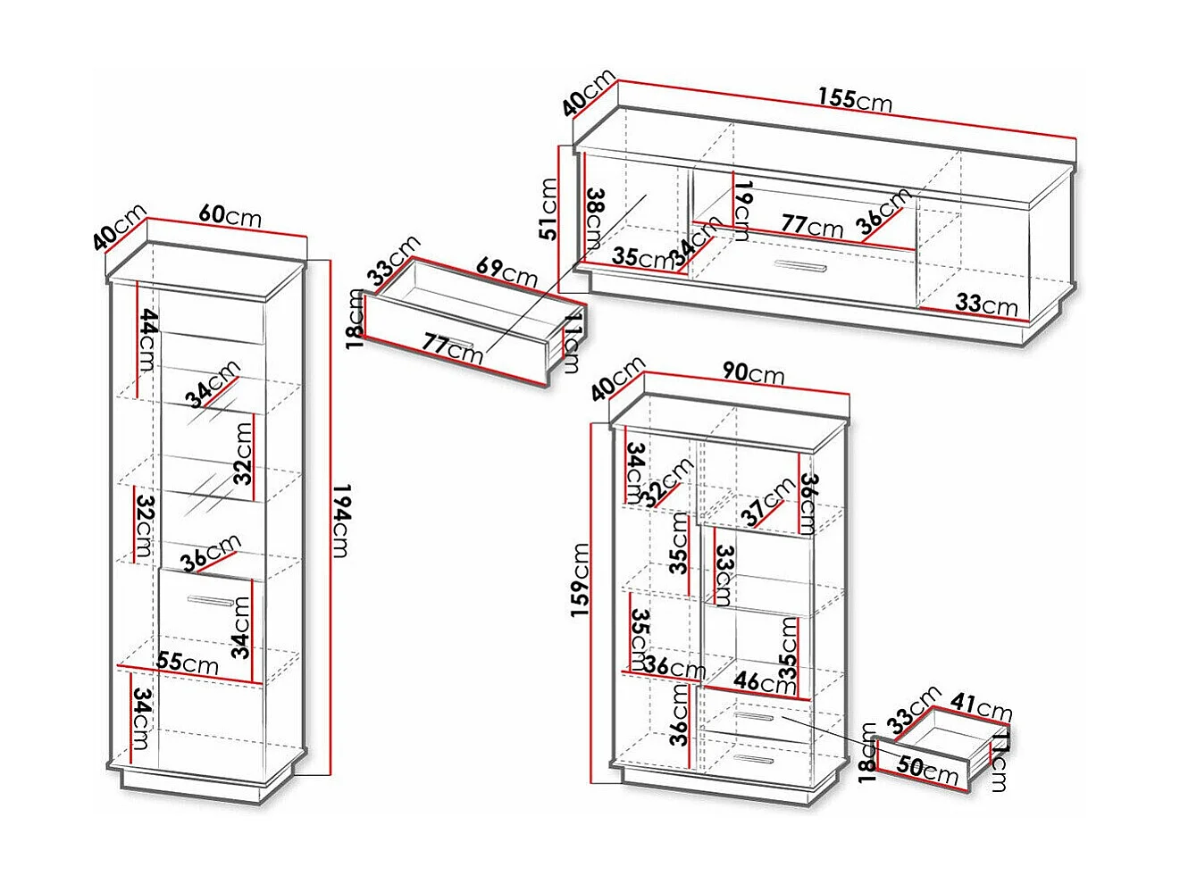 Ensemble de salon Tenodeu 114