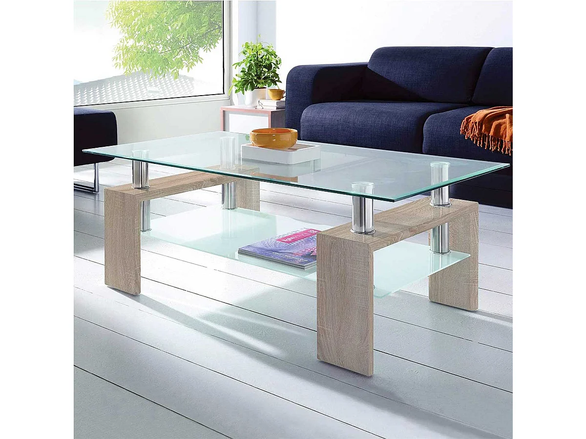 Mesa de centro Sama cambria 45x110x60 cm