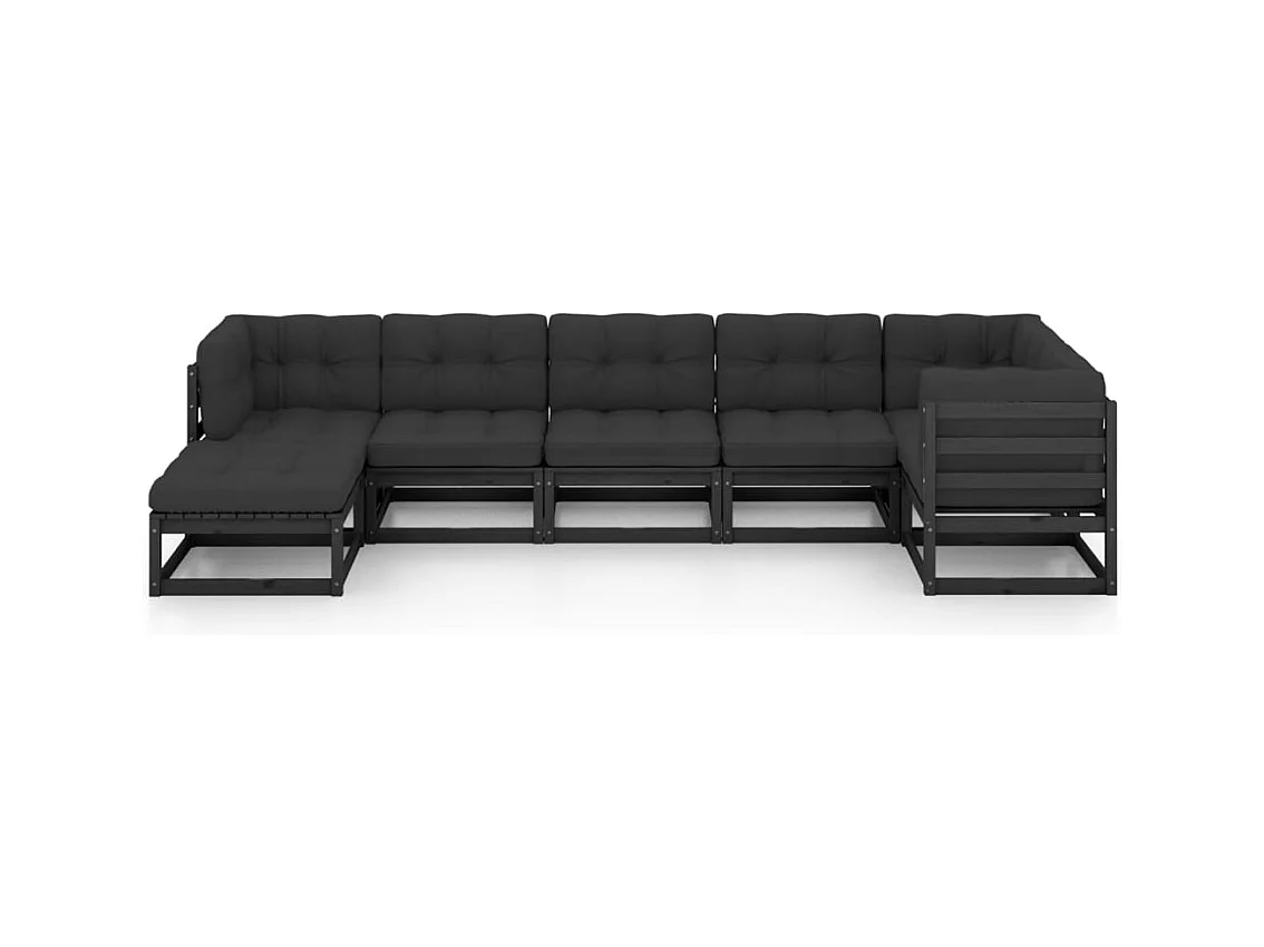 Salon de jardin meuble bois marron 70 x 70 x 30 cm 02_0017111