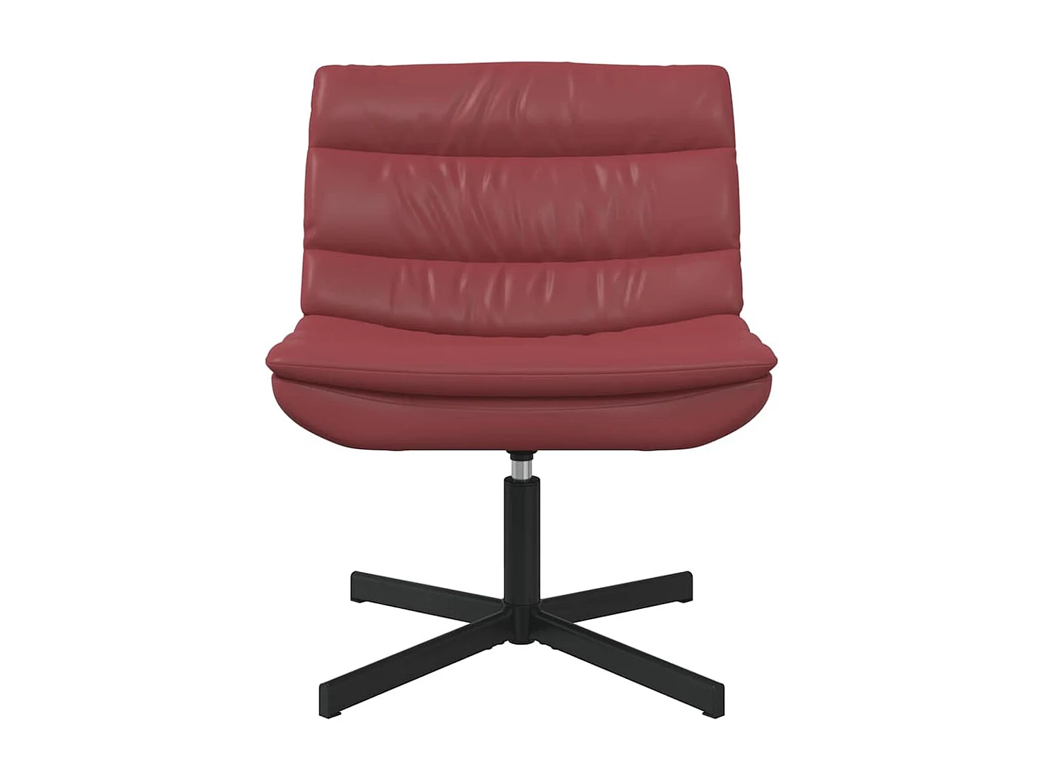 Chaise pivotante Bordeaux 63 x 75 x 76 cm PU