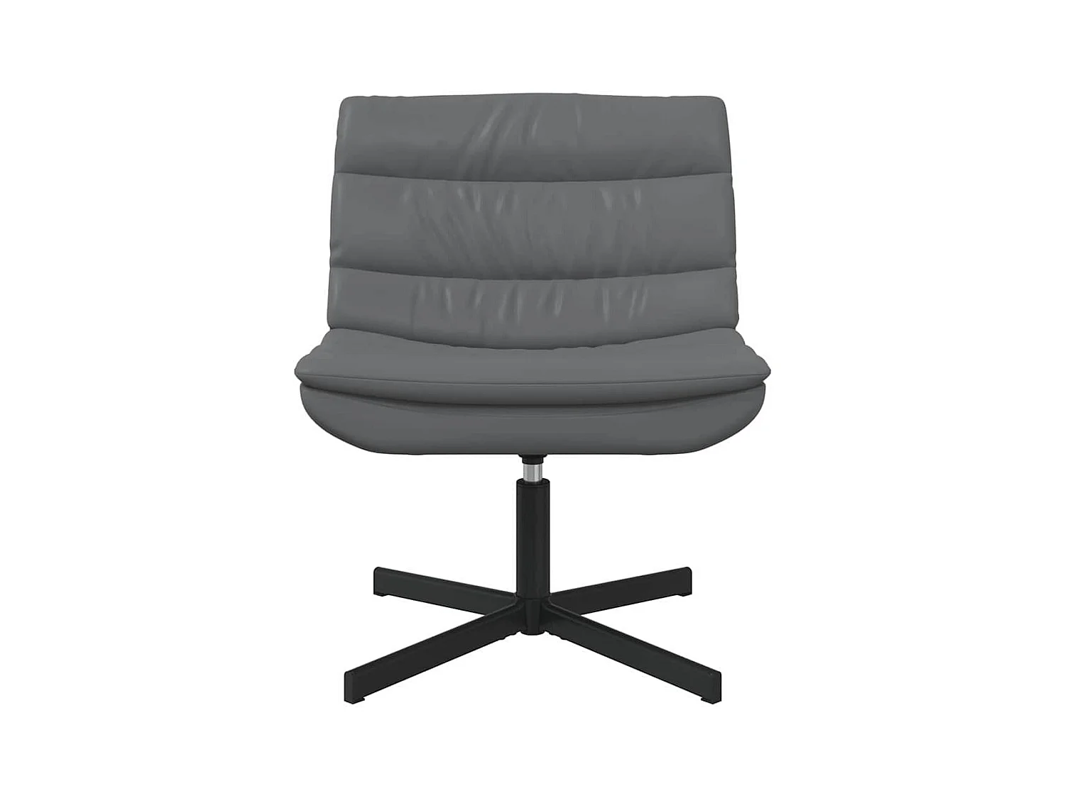 Chaise pivotante Gris 63 x 75 x 76 cm PU