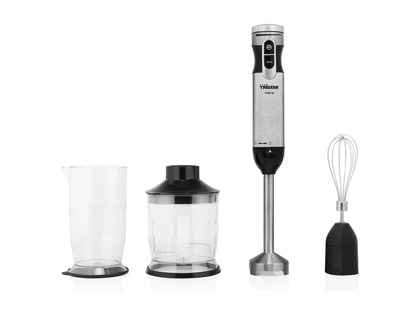 Tristar Ensemble de mixeur plongeant MX-4829 1000 W Argenté