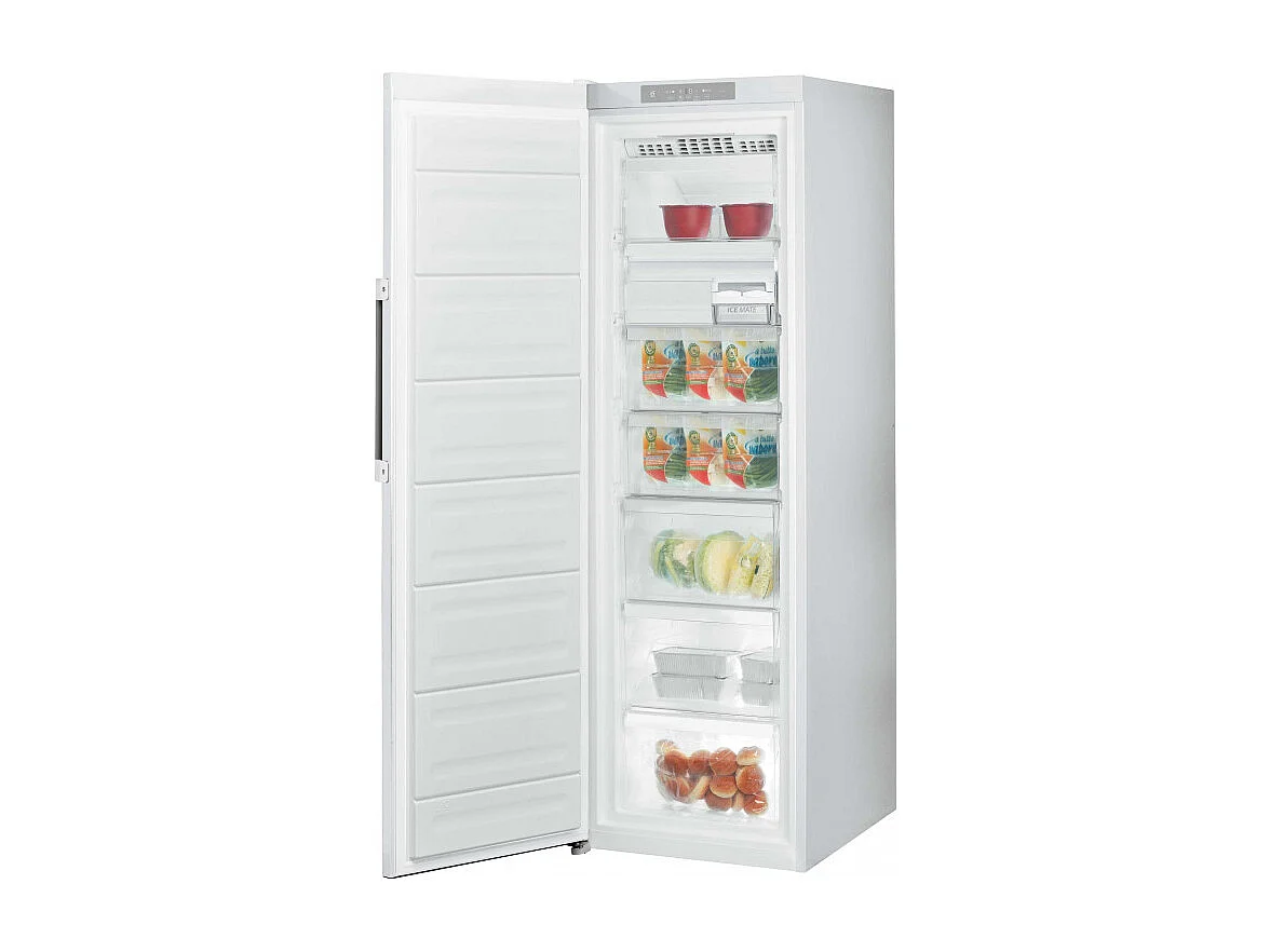 Congélateurs armoire 263L Froid Ventilé no frost WHIRLPOOL 59.5cm E, UW8F2YWBIF2