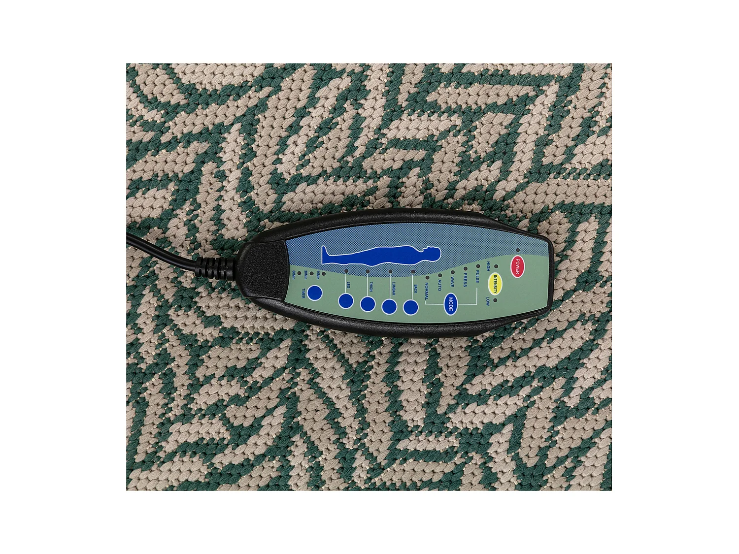 Fauteuil relax électrique - Fauteuil massant noir - Dossier réglable - en tissu lin - confortable et ergonomique