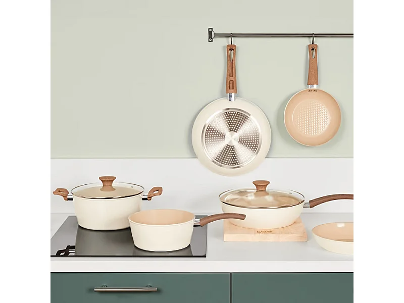 Poêle aluminium forgé "Cuisson Nature" 20 cm