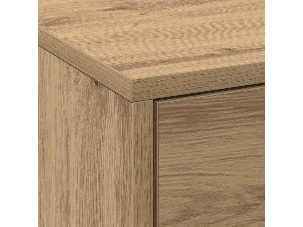 Unites TV Chêne artisanal 162,5 x 34 x 40 cm Bois d'ingénierie