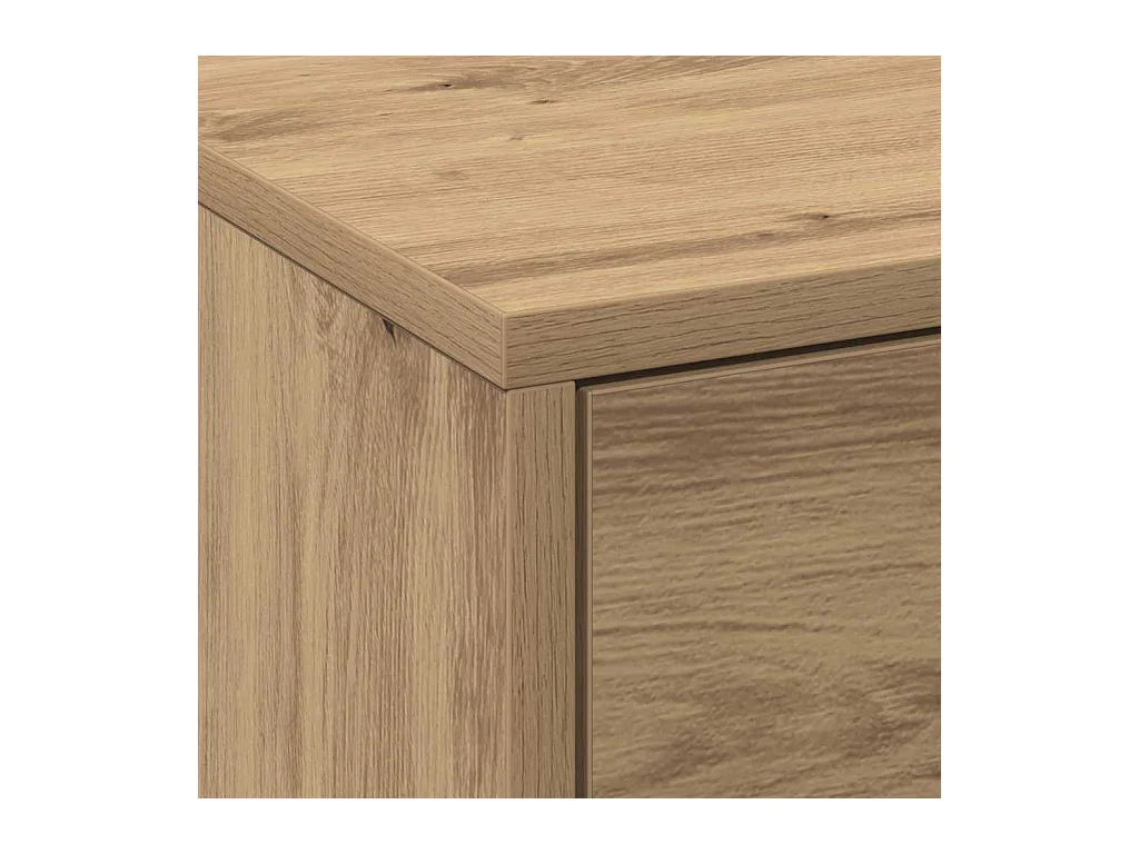 TV-Schrank Eiche handwerklich 140 x 34 x 40 cm Holzwerkstoff
