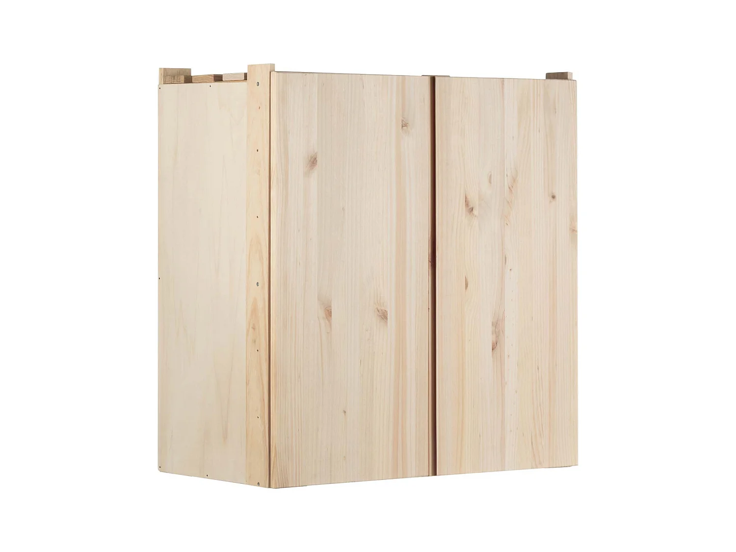 Armoire de rangement en pin massif Nova 76.5 x 40.5 x 79.5 cm