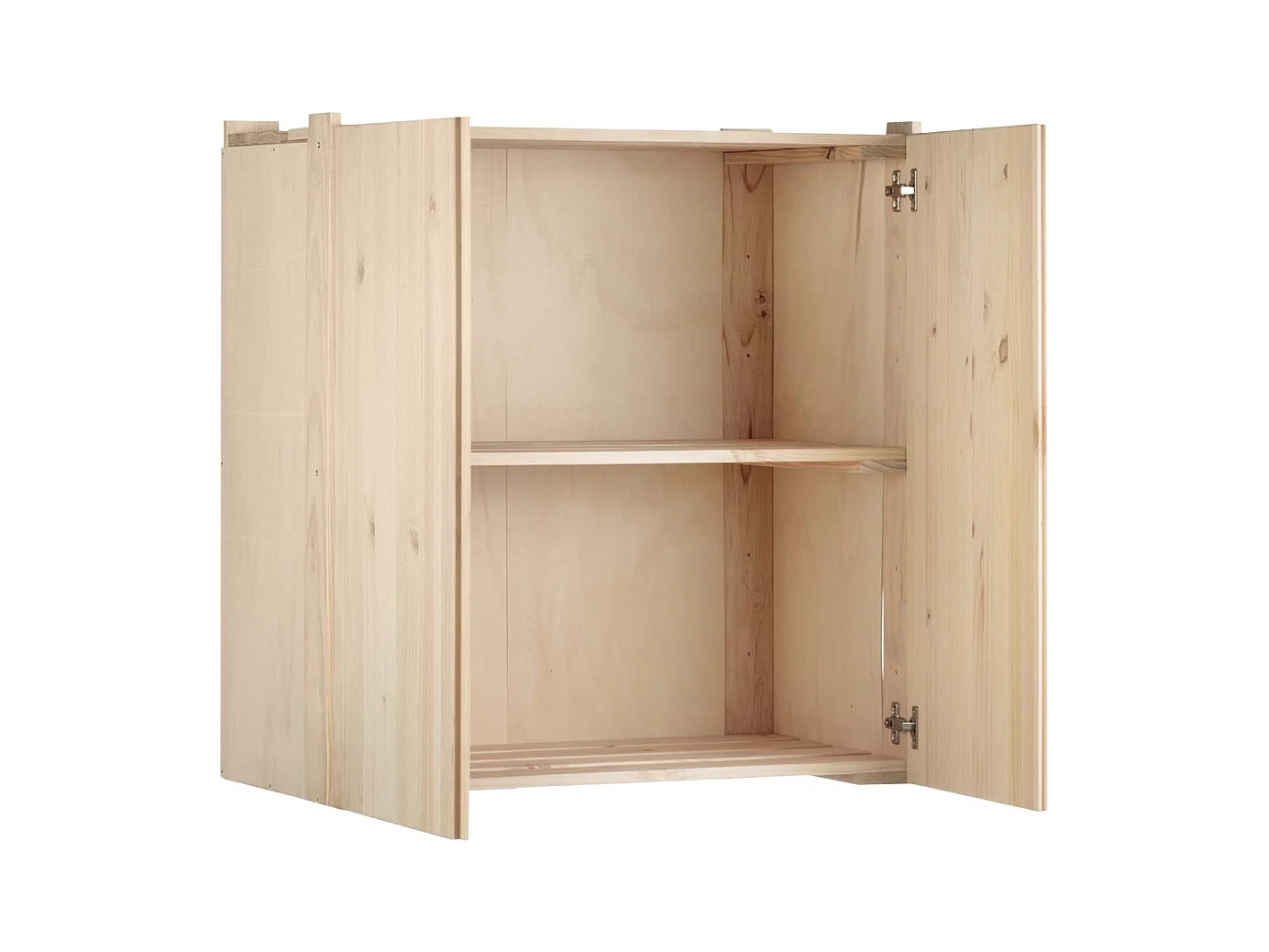 Armoire de rangement en pin massif Nova 76.5 x 40.5 x 79.5 cm