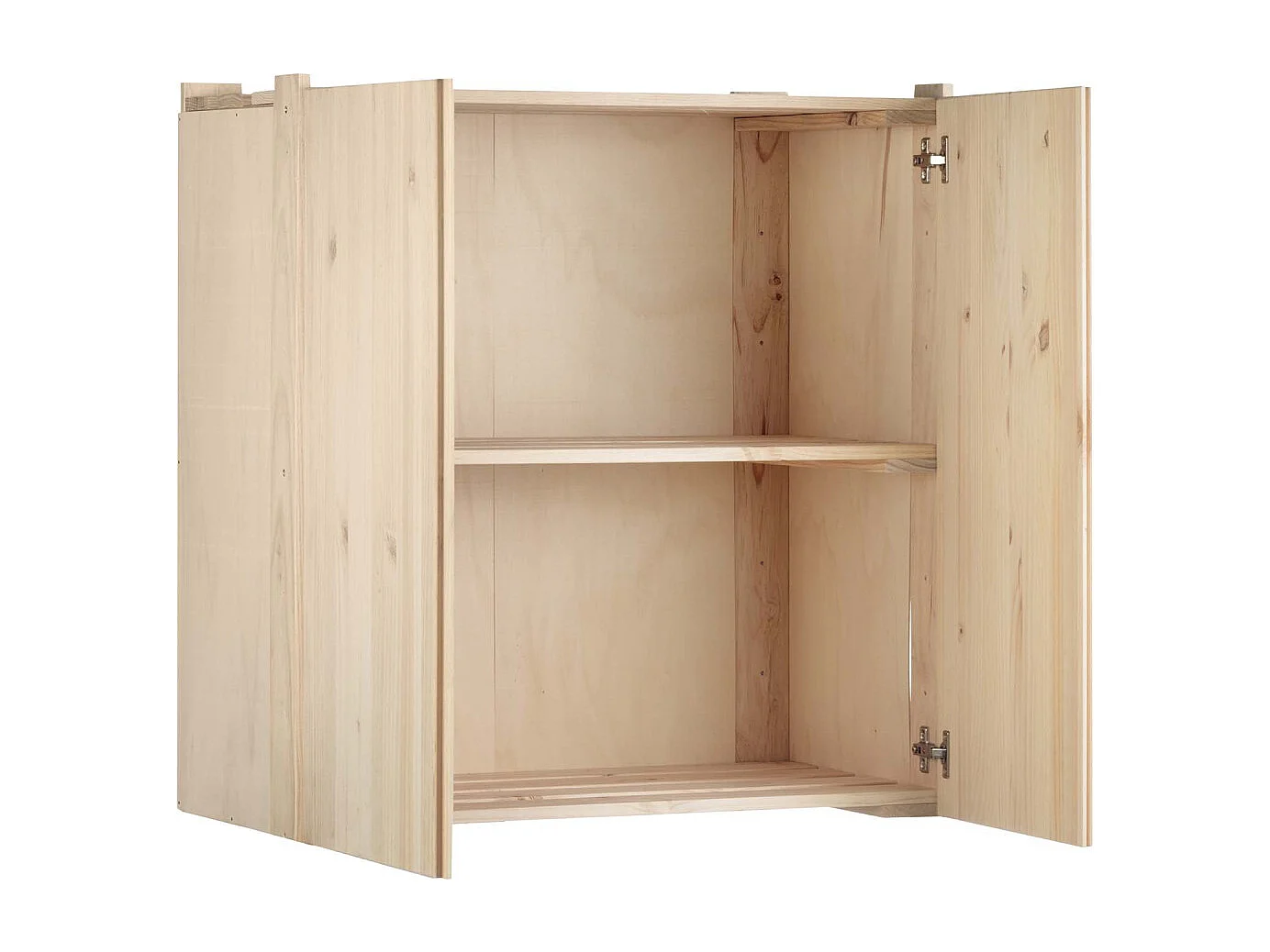Armoire de rangement en pin massif Nova 76.5 x 40.5 x 79.5 cm