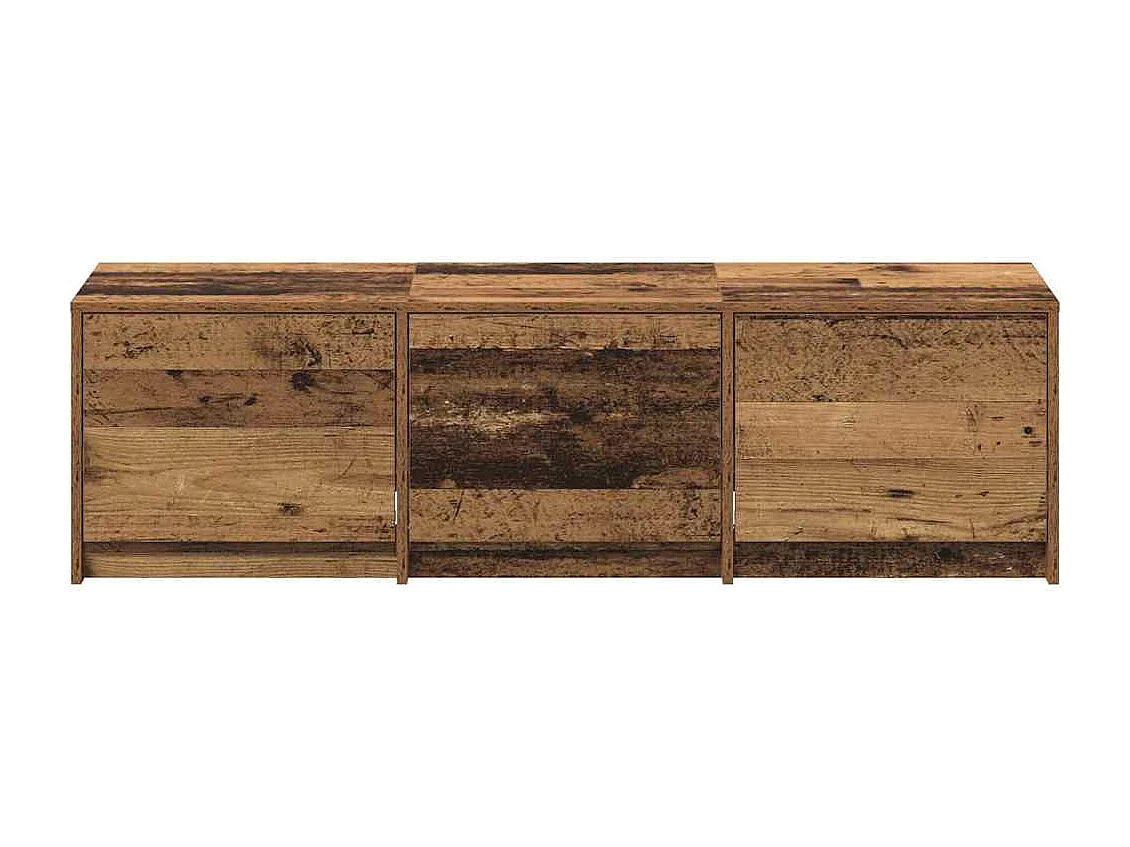 Unites TV Bois Ancien 140 x 34 x 40 cm Bois d'ingénierie