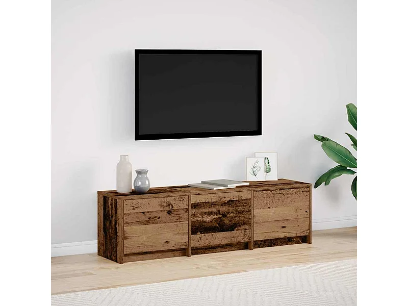 Unites TV Bois Ancien 140 x 34 x 40 cm Bois d'ingénierie